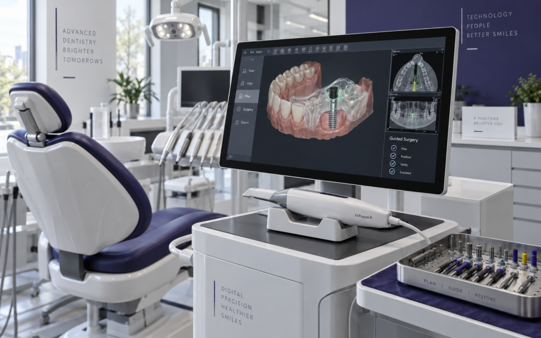 Impianti dentali senza bisturi: cos’è la chirurgia guidata